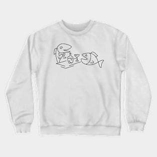 Fish Family Crewneck Sweatshirt